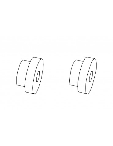 Rear wheel outer shaft sleeve (outer) 2pcs