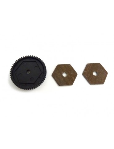 Main Gear 56T and Slipperpads 1pc