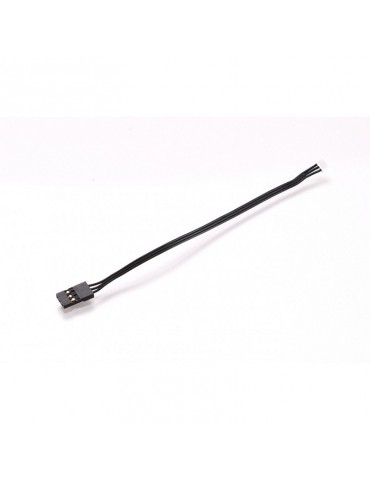 RUDDOG ESC RX Cable Black 120mm (fits RP120 and others)