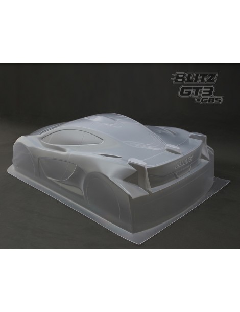 BLITZ 1/8 GT3 GBS Body with Wing (1,0mm)