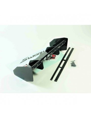 SWORKz 1/8 Off Road Pro-Speed 2.0 Race Wing (BK)(Pre-Holes)