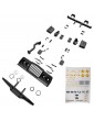Crawler Survival clear Body fully complety set (for RTR body incl.stickers