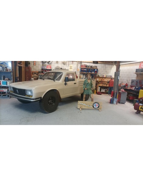Crawler Peugeot 504 clear Body fully complety set