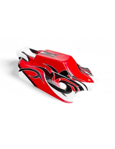 Body Shell Prepainted red/black/white HD - S10 Blast BX