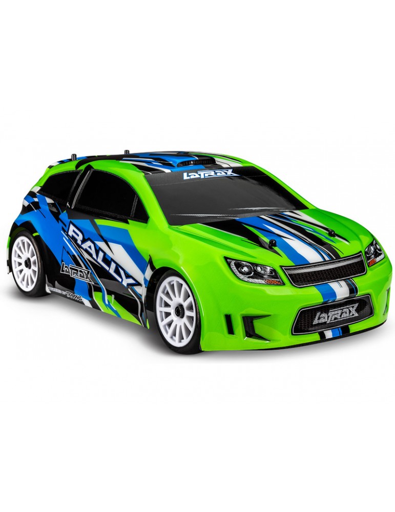 RC modelis Traxxas Rally 1:18 4WD RTR (žalia)