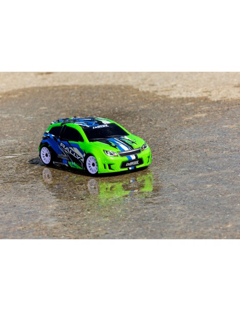 RC modelis Traxxas Rally 1:18 4WD RTR (žalia)