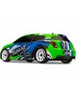 RC modelis Traxxas Rally 1:18 4WD RTR (žalia)