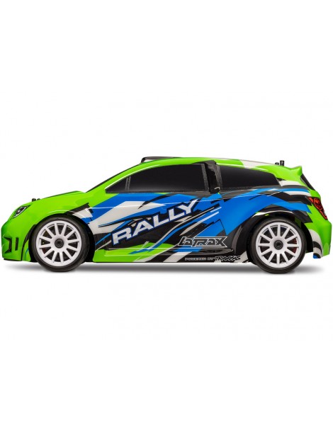 RC modelis Traxxas Rally 1:18 4WD RTR (žalia)