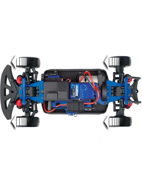 Traxxas Rally 1:18 4WD RTR green