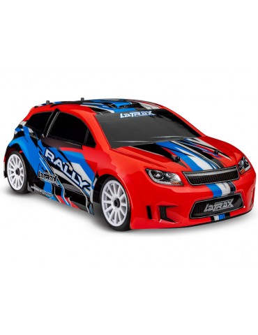 RC modelis Traxxas Rally 1:18 4WD RTR (raudona)