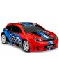 RC modelis Traxxas Rally 1:18 4WD RTR (raudona)
