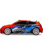 RC modelis Traxxas Rally 1:18 4WD RTR (raudona)