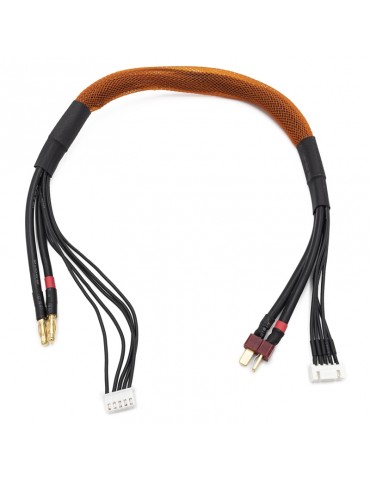 4S Charging Cable 400mm LiPo Hardcase Packs incl. Balancer XH - G4/T-DYN