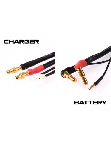 2S Charging Lead 300mm (4/5mm,2mm)(4mm,3PIN-EH)