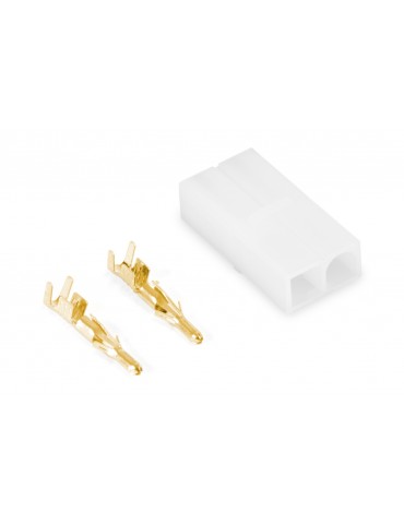 TAMYIA Gold Connector Male 2pcs