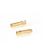 RUDDOG 5mm Gold Cooling Head Bullet Plugs (2pcs)