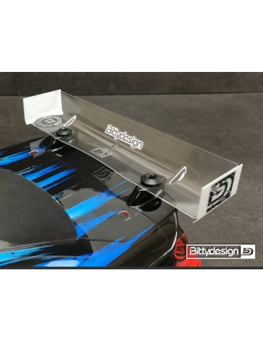 Rear HARD Wing 190mm 1/10 TC bodies - STOCK