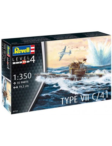 Revell German Submarine Type VII C/41 (1:350)