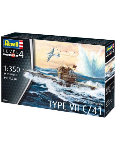 Revell German Submarine Type VII C/41 (1:350)