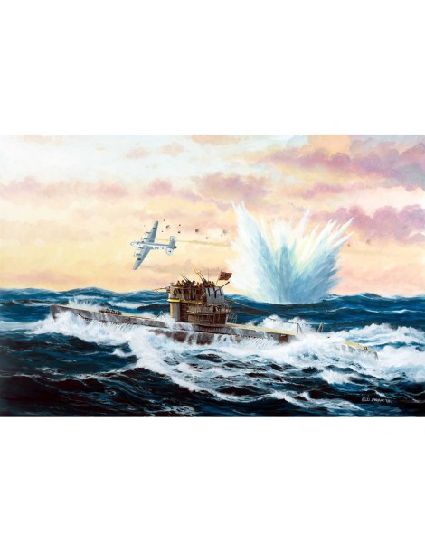 Revell German Submarine Type VII C/41 (1:350)