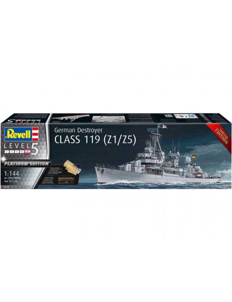 Revell German Destroyer Class 119 (Z1/Z5) (1:144)