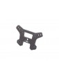Shock tower, front, 5mm (carbon fiber) (fits Sledge)