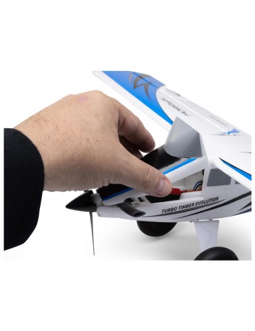 E-flite Turbo Timber Evolution 0.7m SAFE Select BNF Basic