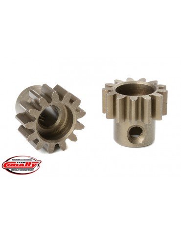 M1.0 Pinion - Short - Hardened Steel - 13 Teeth - Shaft Dia. 5,0mm