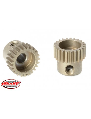 64DP Pinion - Short - Hardened Steel - 23 Teeth - Shaft Dia. 3.17mm