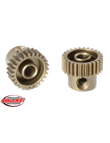 64DP Pinion - Short - Hardened Steel - 26 Teeth - Shaft Dia. 3.17mm