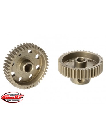 64DP Pinion - Short - Hardened Steel - 42 Teeth - Shaft Dia. 3.17mm