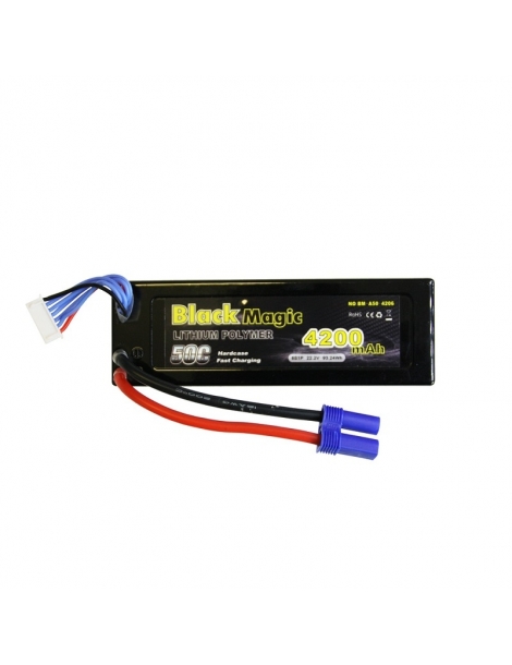 Akumuliatorius_Black_Magic _LiPo_22,2V_4200mAh_50C_EC5