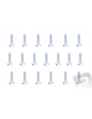 Slotted Cheese Head Bolt M3x10mm, 20 pcs