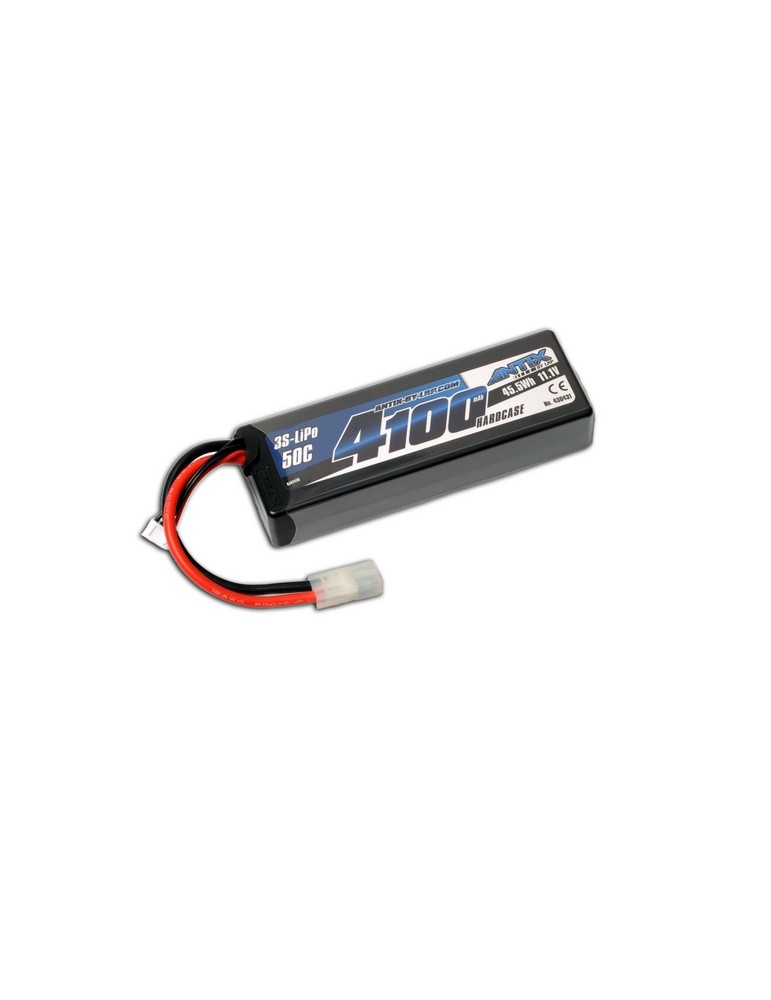 ANTIX by LRP 4100 - 11.1V - 50C LiPo Car Stickpack Hardcase - TAMIYA Plug