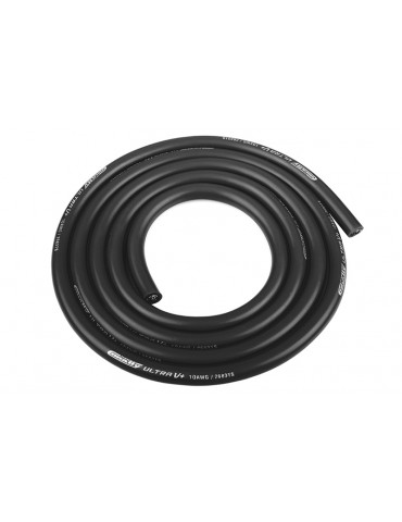 Ultra V+ Silicone Wire - Super Flexible - Black - 10AWG - 2683 / 0.05 Strands - ODo 5.5mm