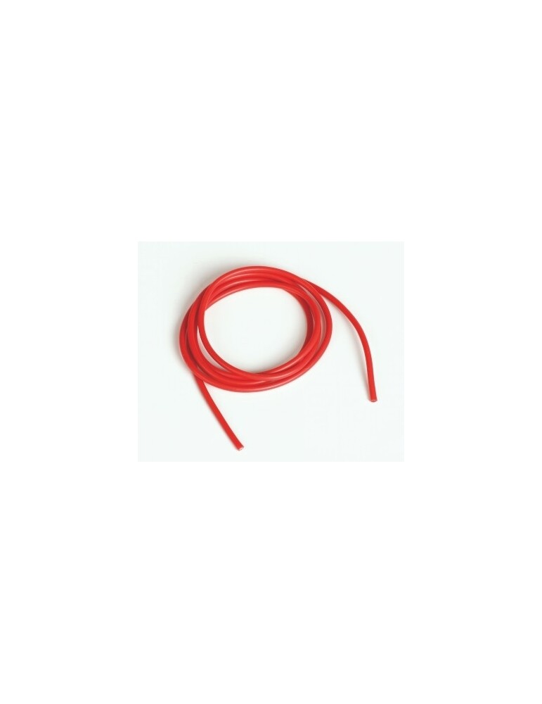 silicon wire 1,6 qmm 2x1m, red, 15 AWG
