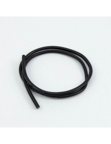 14AWG Black Silicone Wire, 500mm
