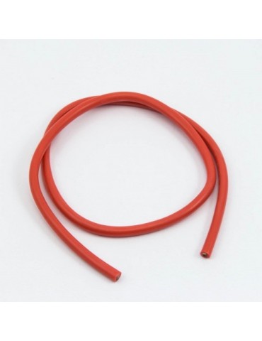 12AWG Red Silicone Wire, 500mm