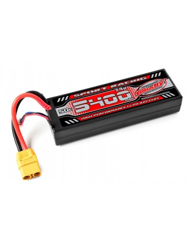 Sport Racing 50C - 5400Mah - 2S - 7,4V - XT90 - Hard Case