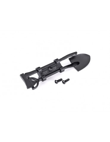 Traxxas Shovel/ axe (black)/ accessory mount