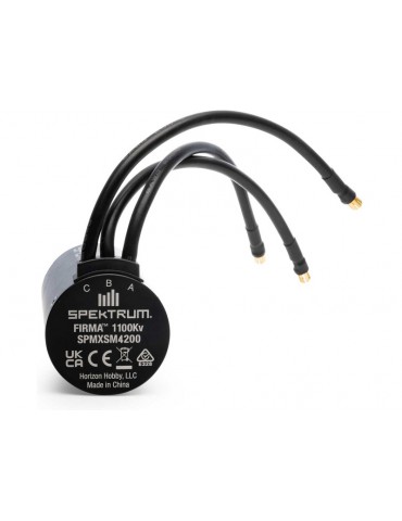 Spektrum Firma 5687 1100KV 4-Pole Brushless Motor 8mm