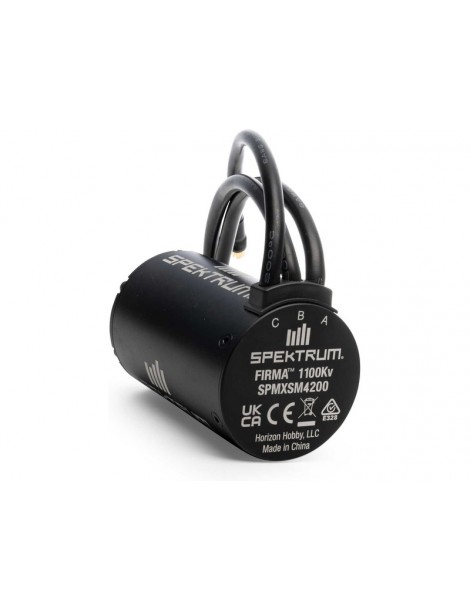 Spektrum Firma 5687 1100KV 4-Pole Brushless Motor 8mm