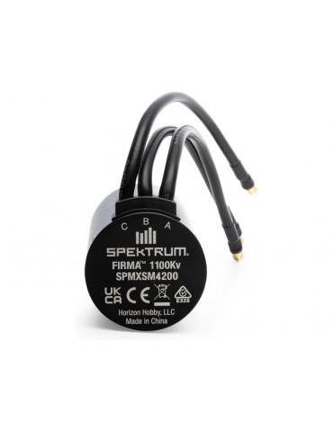 Spektrum Firma 5687 1100KV 4-Pole Brushless Motor 8mm