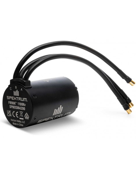 Spektrum Firma 5687 1100KV 4-Pole Brushless Motor 8mm