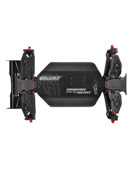 Team Corally - ASUGA XLR 6S - RTR - Red - Brushless Power 6S - No Battery - No Charger