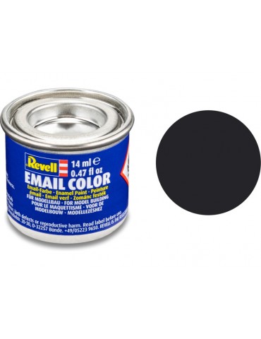 Revell Email Paint 6 Tar Black Matt 14ml
