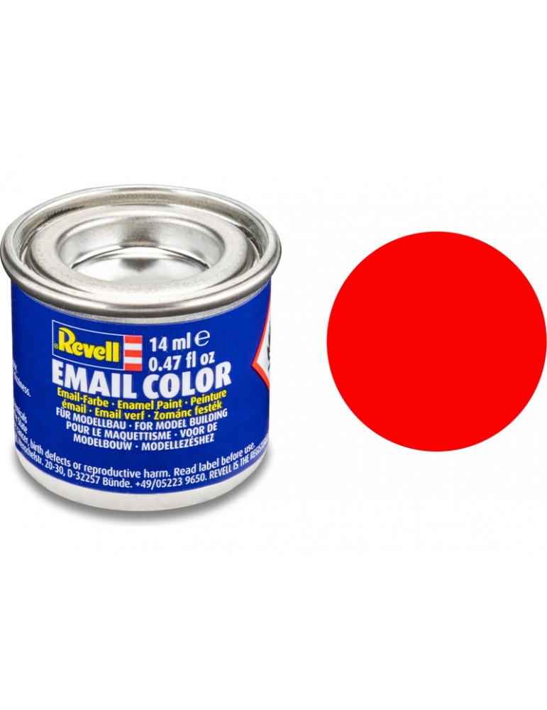 Revell Email Paint 25 Luminous Orange Matt 14ml