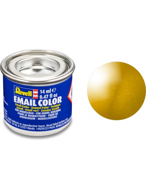 Revell Email Paint 92 Brass Metallic 14ml