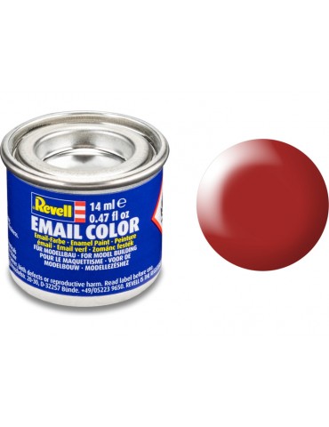 Revell Email Paint 330 Fiery Red Satin 14ml