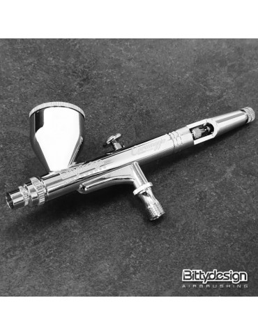 Bittydesign Caravaggio gravity-feed airbrush dual-action